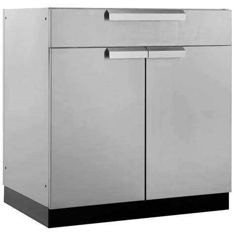 newage products outdoor kitchen stainless steel bar cabinet|newage products home bar series.